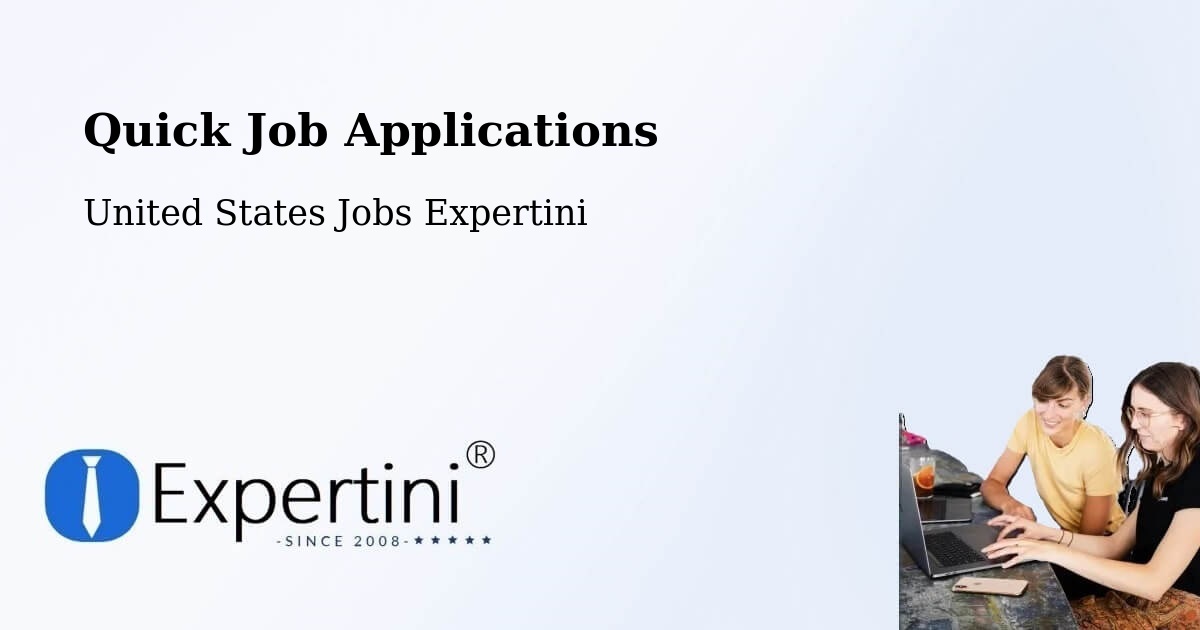 Quick Apply Feature – New Brunswick - United States Jobs Expertini
